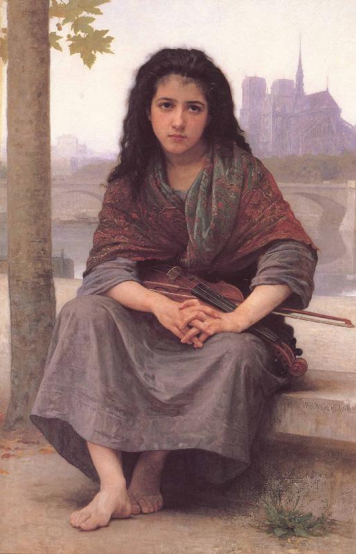 William-Adolphe Bouguereau The Bohemian China oil painting art